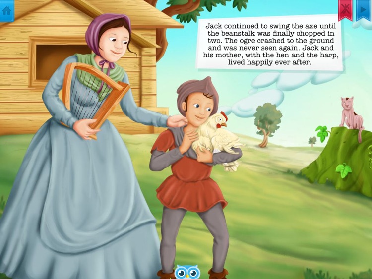 Jack and the Beanstalk - Have fun with Pickatale while learning how to read. screenshot-3