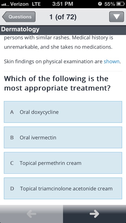 MKSAP 16 Pocket Edition screenshot-3
