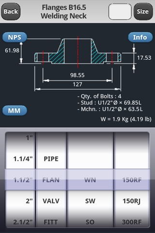 MaxANSI PIPING HANDBOOK screenshot 3