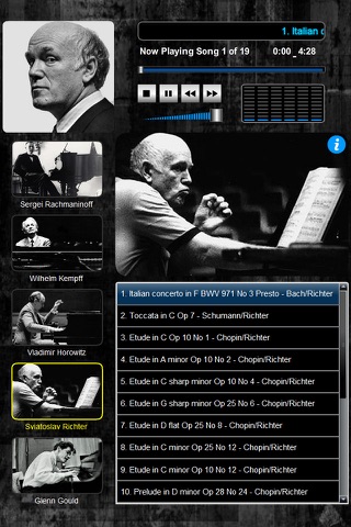 Piano Music: Greatest Classical Pianists of the 20th Century (130 Pieces from 5 Pianists) screenshot 4