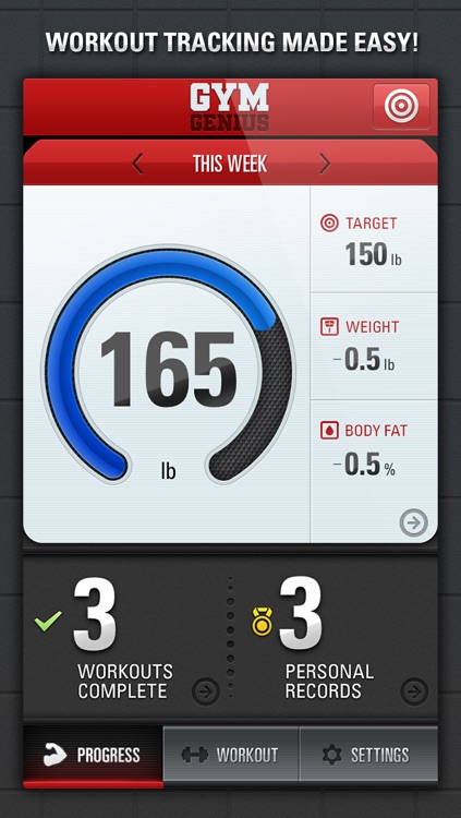 Gym Genius - Workout Tracker: Log Your Fitness, Exercise & Bodybuilding Routines