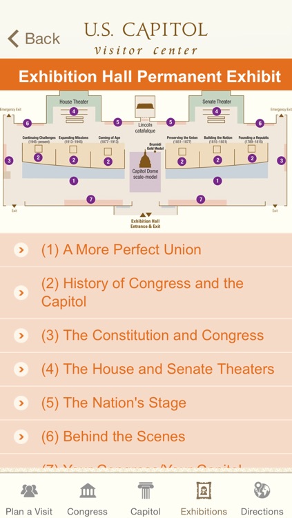 U.S. Capitol Visitor Guide screenshot-3