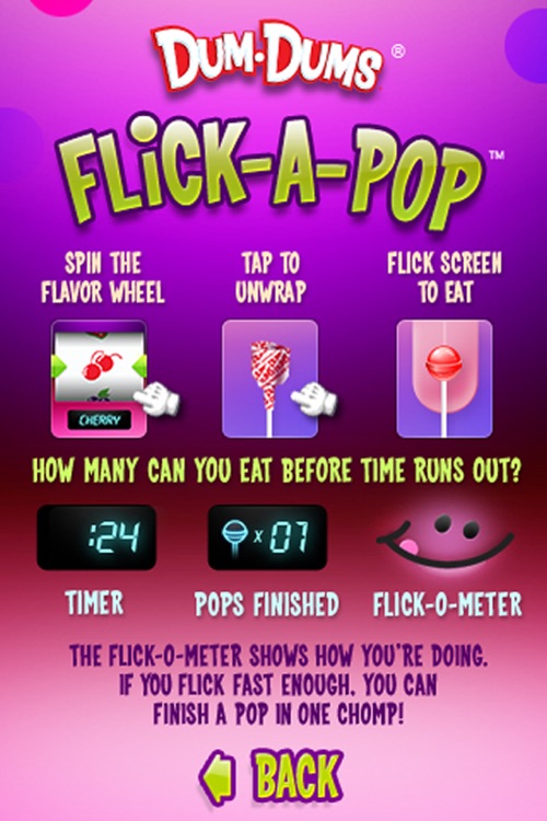 Dum Dums Flick-A-Pop screenshot-3