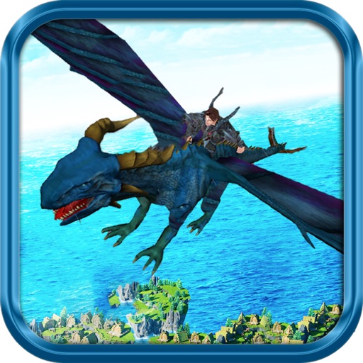 THE DARK NIGHT - RUN FROM YOUR DRAGON AT THE SCHOOL OF RIDERS TRAINING FREE icon