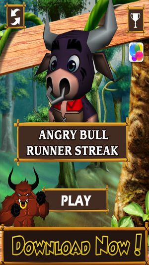 Angry Bull Runner Streak(圖5)-速報App