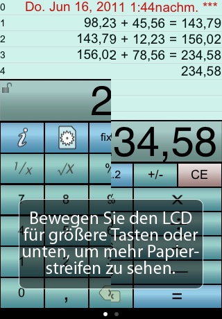 Paper Calc Office Lite screenshot 2