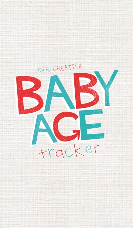 Baby Age Tracker