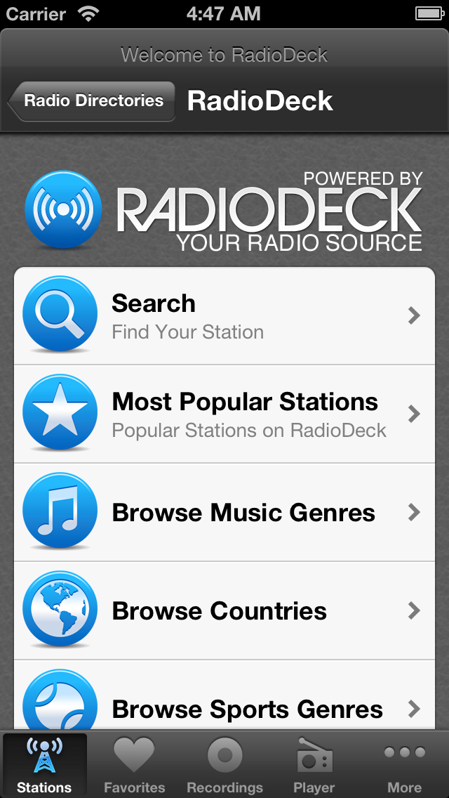 Internet Radio Box screenshot1