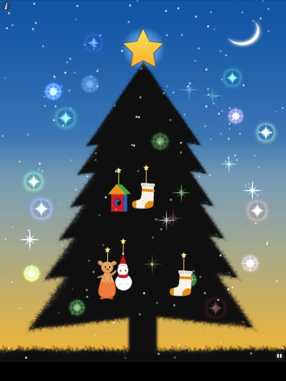 Twinkle Twinkle Christmas Tree for iPad
