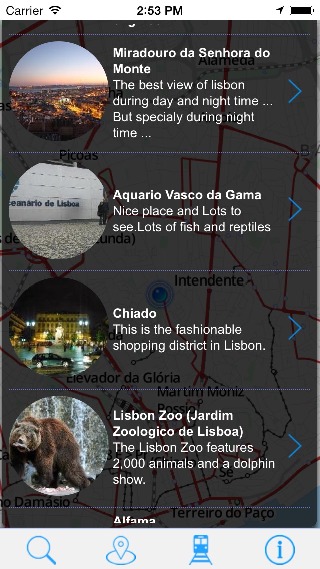 オフライン地図リスボン - ガイド、観光スポットや交通機関のおすすめ画像3