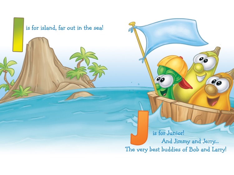 Bob and Larry's ABC’s - A new Veggiecational children's book from VeggieTales screenshot-3