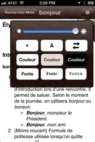 Grand Tour Dictionnaire screenshot 4