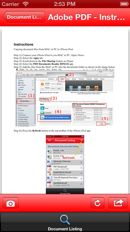 PDF Document Reader DINGO Professional