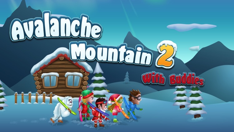 Avalanche Mountain 2 With Buddies - Extreme Multiplayer Snowboarding Racing Game