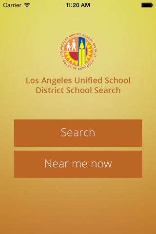 LAUSD School Search screenshot 2