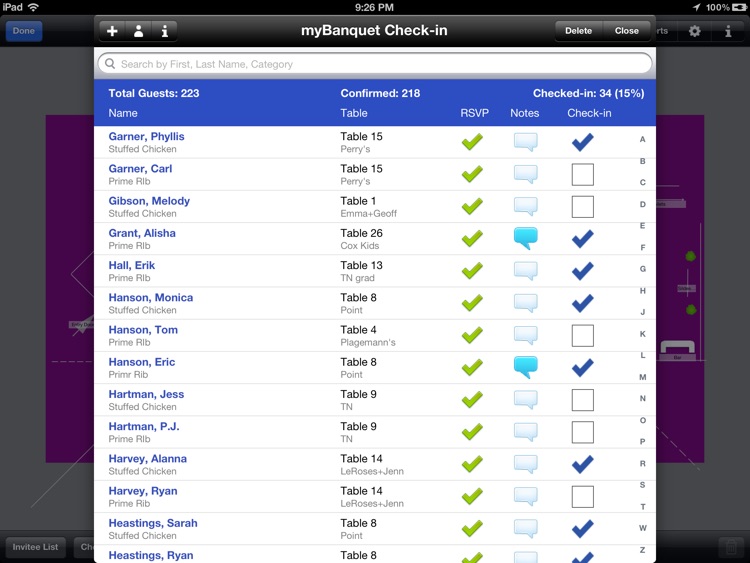 myBanquetLite screenshot-3