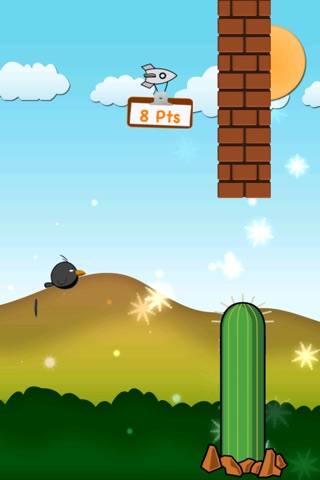 Flappy Crow - The Adventure of a Flying crow screenshot 3
