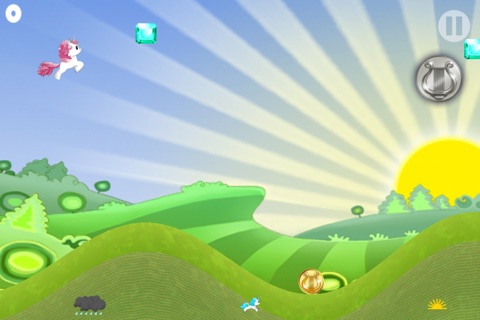 Unicorn Rainbow Ride Free screenshot 2