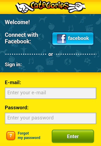 The Categories Game Free screenshot 2
