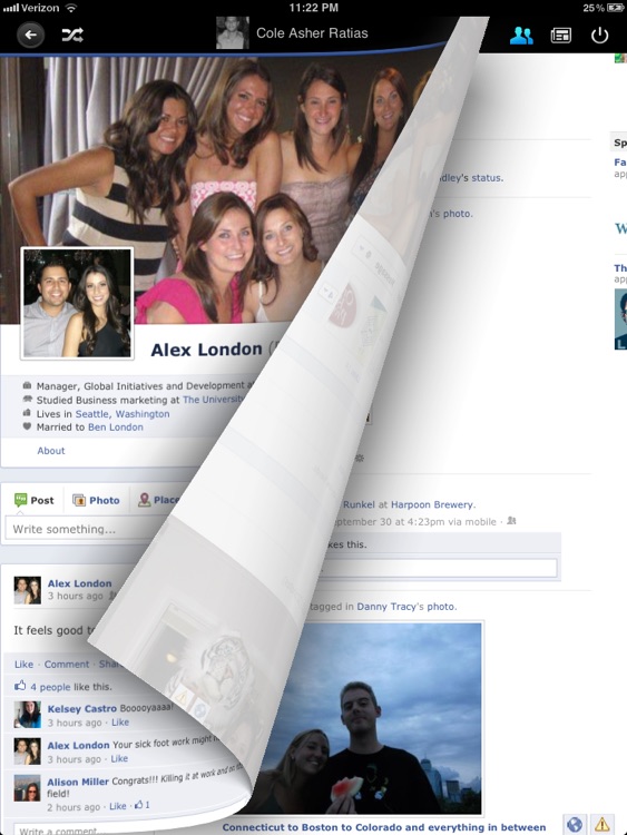 Flip for Facebook (formerly Timeline)