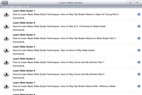 Learn Slide Guitar screenshot 2