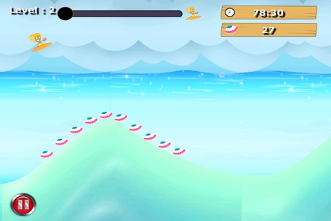 A+ Wipe Out Surfing FREE - An Endless Surfer Summer Game screenshot 2