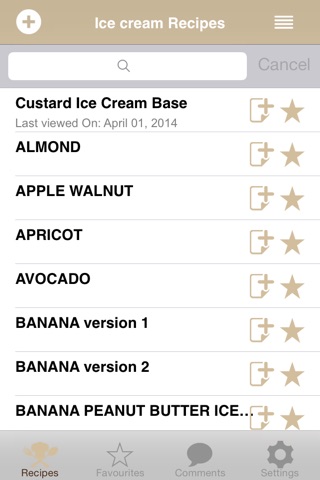 IceCream Recipes screenshot 2