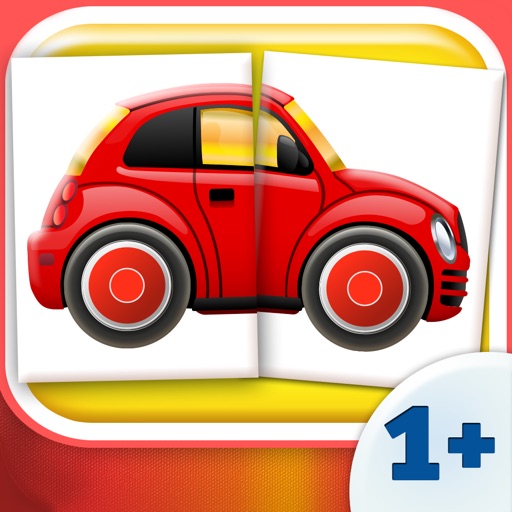 Baby Apps - Cars Puzzle (2 Parts) 1+ Icon
