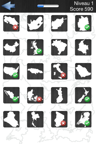 Country Conturs Quiz screenshot 4