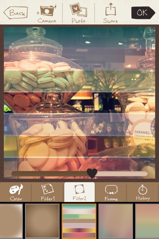 オシャレカメラ-かわいいフィルターで写真加工 screenshot 3