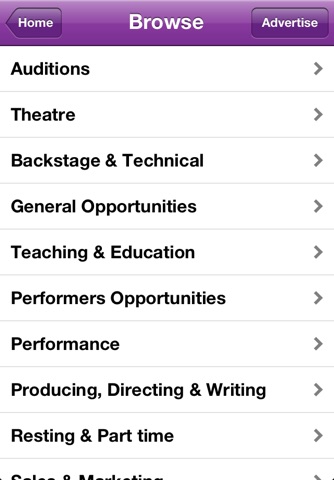 The Stage Jobs & Auditions screenshot 2