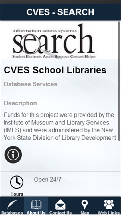 CVES - Database Services