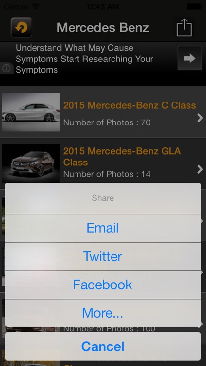 Cars Gallery-Mercedes Benz edition screenshot-4