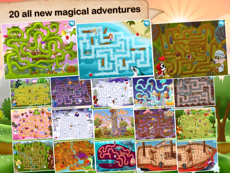 Fairytale Maze 123 Free - Fun learning with Children animated puzzle game screenshot-4