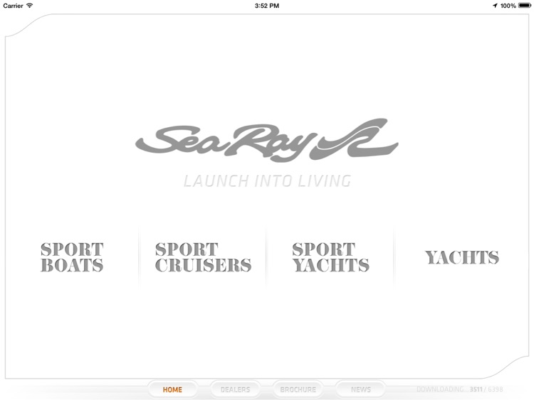 Sea Ray Consumer Application