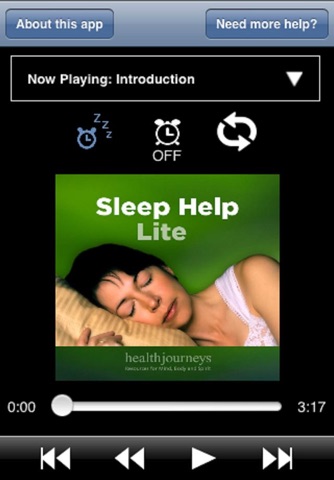 Sleep Help Lite by HealthJourneys screenshot 4