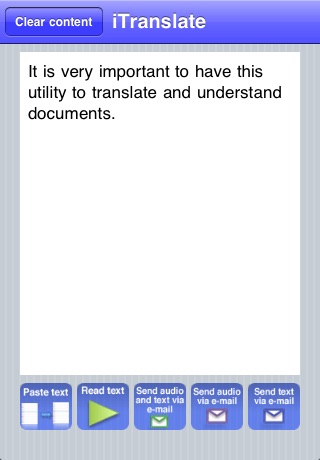 iTranslate with Text to Speech English to Spanish screenshot 2