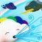 Help "Rainbow" a white cloud to rescue "The old Cloud" from the dark and malevolent clouds that made the world a scary place