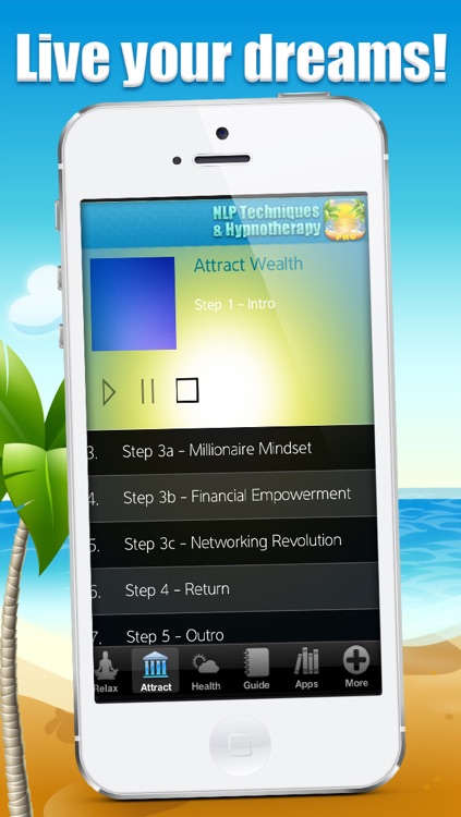 NLP Techniques & Hypnotherapy PRO - Subliminal Law of Attraction for Positive Attitude, Happiness, Motivation & Anxiety screenshot-3