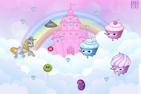 A Pretty Princess Unicorn Ninja Cupcake Clash FREE screenshot 2