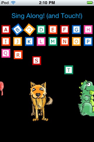 Infant Arcade: Alphabet Creatures LITE screenshot 2