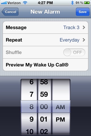 My Workout Wake UP Call screenshot 2