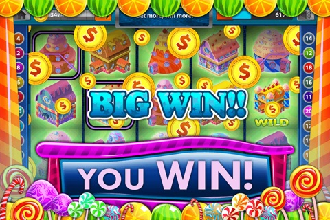 Candy Slots Machines Las Vegas - Get Big Casino Bonuses By Playing Roulette 3D FREE screenshot 2