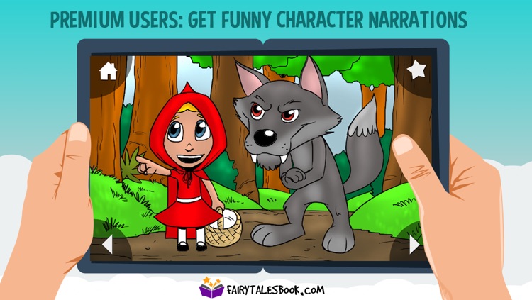 Little Red Riding Hood - FairyTalesBook.com screenshot-3