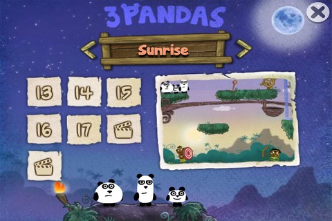 Three Pandas 2 HD screenshot 2