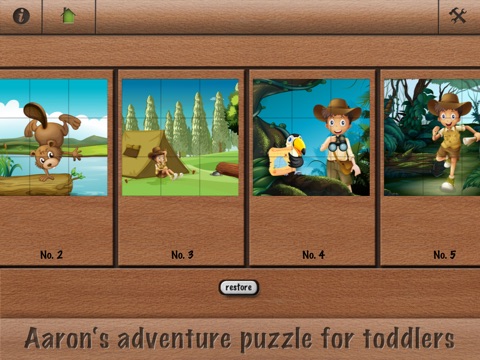 Aaron's adventure puzzle for toddlers screenshot 3