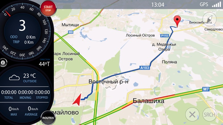 Drive Assist – GPS Navigation with maps and traffic screenshot-4