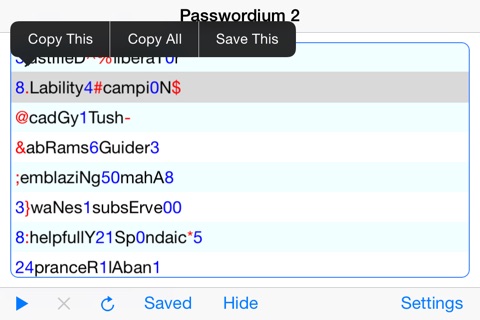 Passwordium 2 screenshot 2