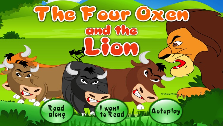 The Four Oxen And The Lion By Tinytapps