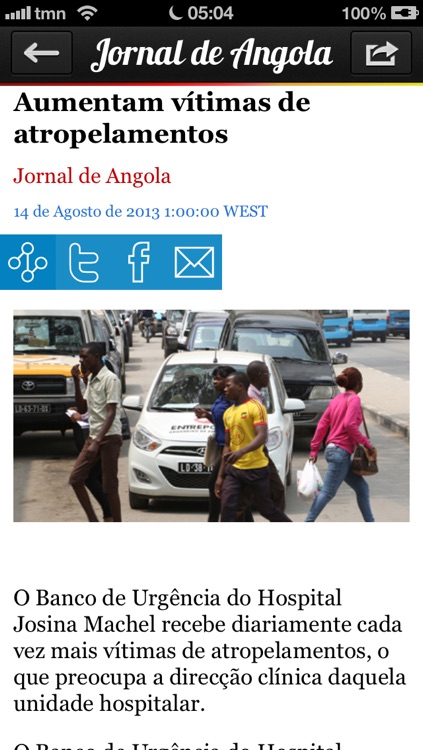 iAngola Pro - Notícias de Angola screenshot-3